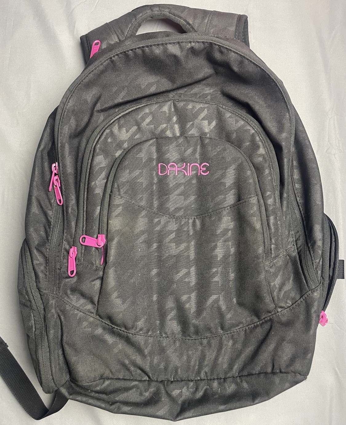 DaKine Garden Backpack - Houndstooth / Pink School Rucksack Daypack