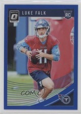 2018 Donruss Optic Rookies Blue Prizm 48/149 Luke Falk #132 k5j