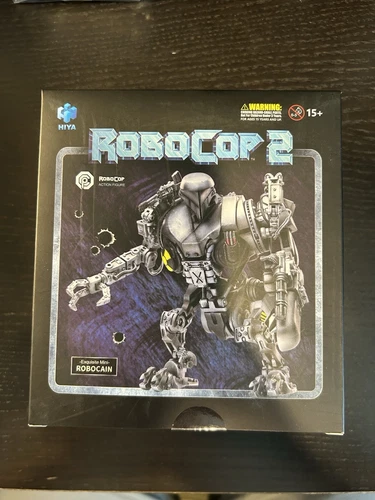 Hiya Toys RoboCop 2 Robocain Cain ROBOT 1/18 5.5" Action Figure