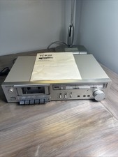 Sony Vintage Stereo Cassette Deck TC-K22 With Instructions Tested Working