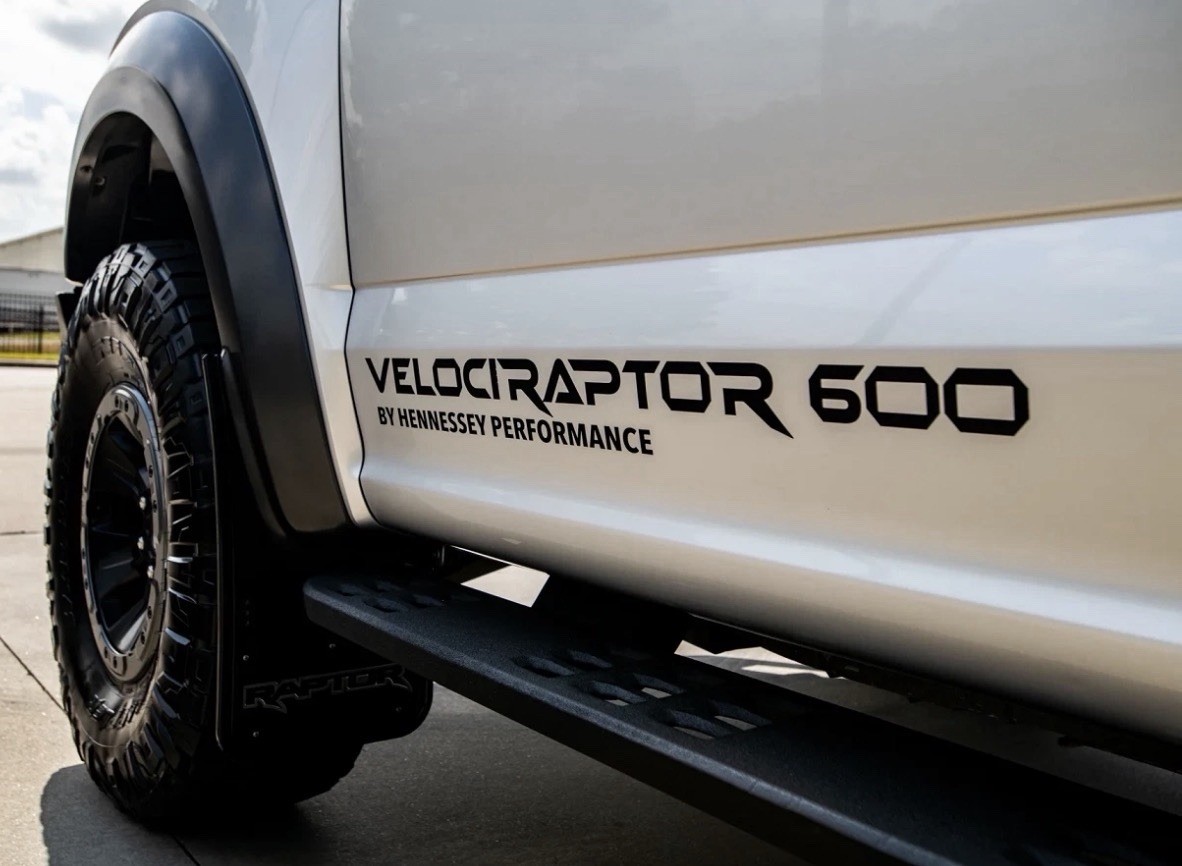 2017-20 Hennessey VelociRaptor 600 Tailgate Door Decals OEM 3PC Set