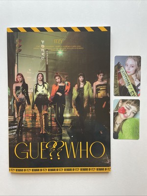 ITZY - Guess Who Mini Album (Night Ver.) with inclusions & PC (RYUJIN, LIA)
