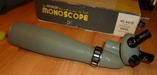 1960's Monoscope Japanese 60mm Spotting Scope w/ 4 Eyepiece Turret