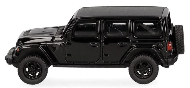 MICRO CITY, JEEP Wrangler 2017 nero, 1/87,  HER87MC000028 - Immagine 4 di 4