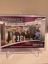 Jeanty/Bech Coming Up Aces 2025 Panini Absolute #I-AJY Introductions Raiders RC