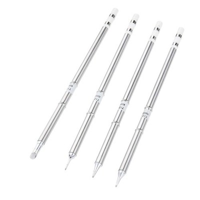 4 PCS T12 Solder Iron Tips Welding Tool Replacement For FX951 FX952 Station