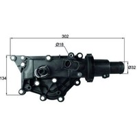 Mahle TH 59 89 Thermostat KüHlmittel FüR Renault Laguna Grand Scenic Fluence