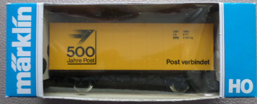 Märklin 84419 Containerwagen "500 Jahre Post" | Zustand: Neu
