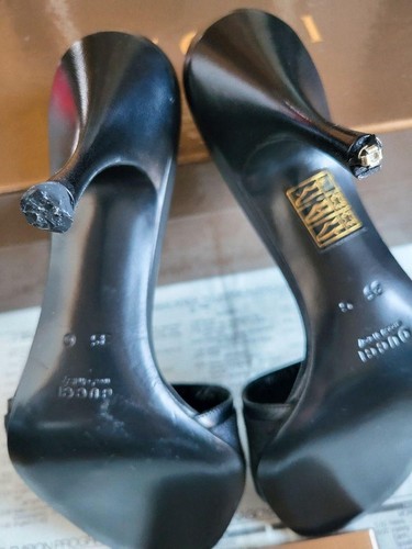Women 6.0US 36EU Gucci Gg Pattern Sandals Mules From Japan - Picture 4 of 4