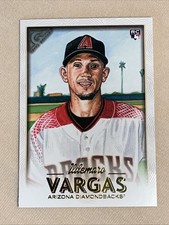 2018 Topps Gallery Ildemaro Vargas #81 RC Rookie Card. rookie card picture