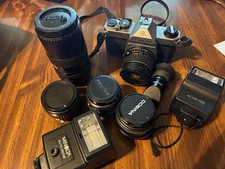 pentax k1000 camera and Acc. Been in storage since 2005