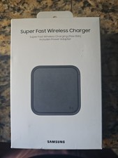 Samsung Super Fast Wireless Charger 15W Black with Power Adapter