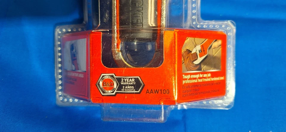 Black & Decker 8" Llave de ajuste automático AAW100 extra ancha 1-1/4"" Foto 3 de 4
