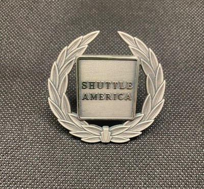 Shuttle America Cap Badge - 1st Issue of cast design