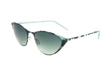 Italia Independent MOD 0203 METAL HAVANA GREEN 55/19/140 Women's Sunglasses