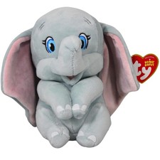 TY Beanie Baby - Dumbo The Elephant - 6" Plush Toy (New Store Stock)