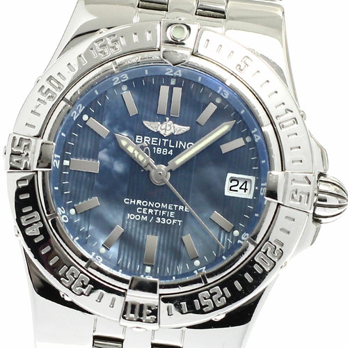 BREITLING A71340 Starliner Date Quartz Ladies _905496 Authenti...