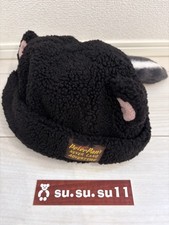 Tokyo Disney Peter pan Fantasy Springs Fluffy Hat Cap Lost Boys Skunk from Japan