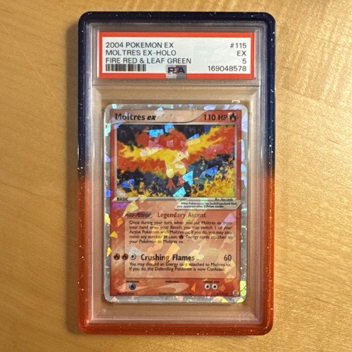2004 Pokemon Moltres ex 115/112 FireRed LeafGreen Holo PSA 5 EX 💎 Low Pop 81!