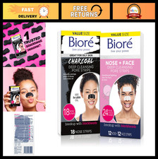 Pore Strips for Nose Face - 24ct Charcoal Deep Cleansing Strips, Blackhead Rem