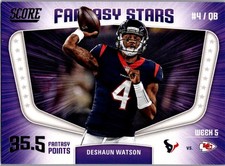 2018 Score #8 Deshaun Watson Fantasy Stars