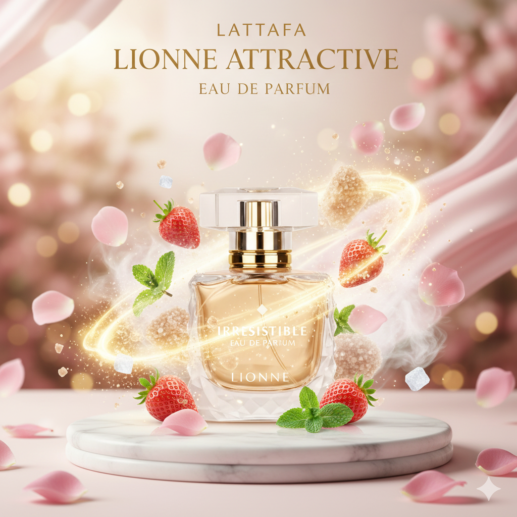 Lionne Attractive by Lattafa Women's EDP Perfume Cologne 100 ML