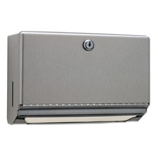 Bobrick Surface-Mounted Paper Towel Dispenser - Stainless Steel