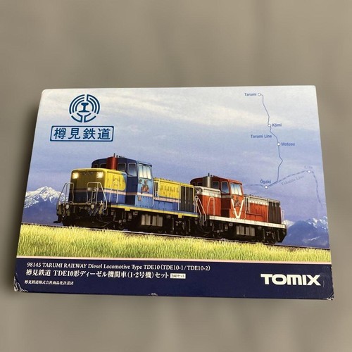 Juego de 2 Ferrocarriles TOMYTEC TOMIX Tarumi TDE10 Tipo 1 821029 | Zustand: Used