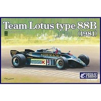 Modell Auto Team Lotus Art 88B 1981 Ebbro 20010 1:20