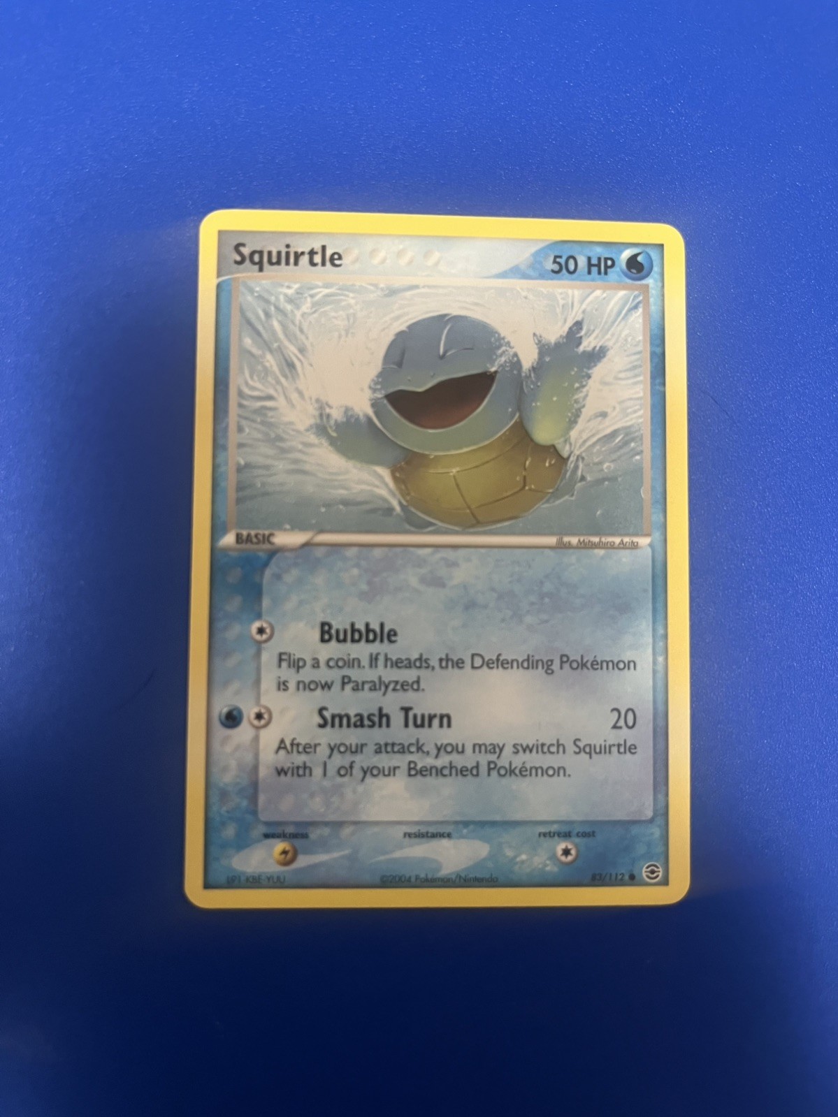 Squirtle 83/112 FireRed & LeafGreen Regular