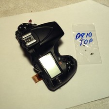 Nikon OEM TOP COVER UNIT for Nikon D810 DSLR 117WX, complete, clean, w/screws