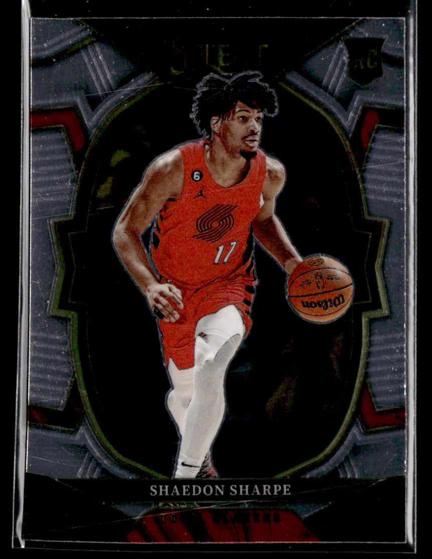 2022-23 Panini Select Shaedon Sharpe #71 Rookie