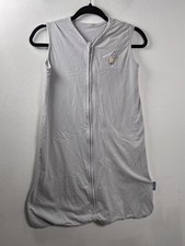 Tillys Baby Sleep Sack Gray Bear Balloon Zip Up Cotton XL 18-24 mos