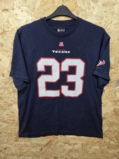 Mens Houston Texans NFL team Apparel Navy T Shirt Size XL 'Foster 23'