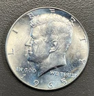 1965 Kennedy Half Dollar / 40% Silver US Coin / 50 Cent Piece