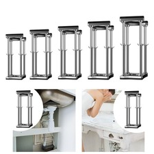 Heavy Duty under Sink Support Legs, Versatile Fixed Frame Rack for Wash Basins