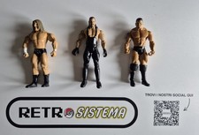 WWE Jakks Pacific wrestling lotto 3 action figure Triple H Undertaker Batista