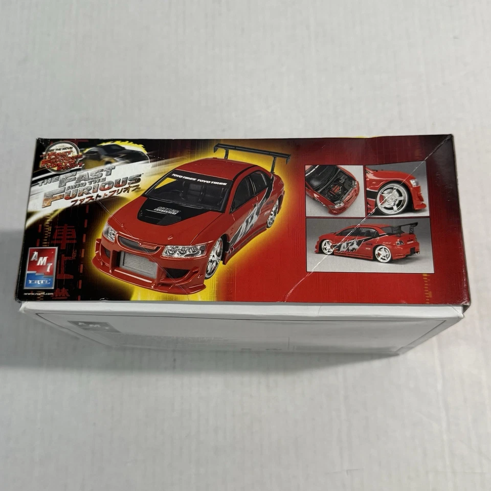 Tokyo Drift 2005 Mitsubishi Lancer Evolution VIII 1/25 Fast Furious AMT READ - Image 3 of 4