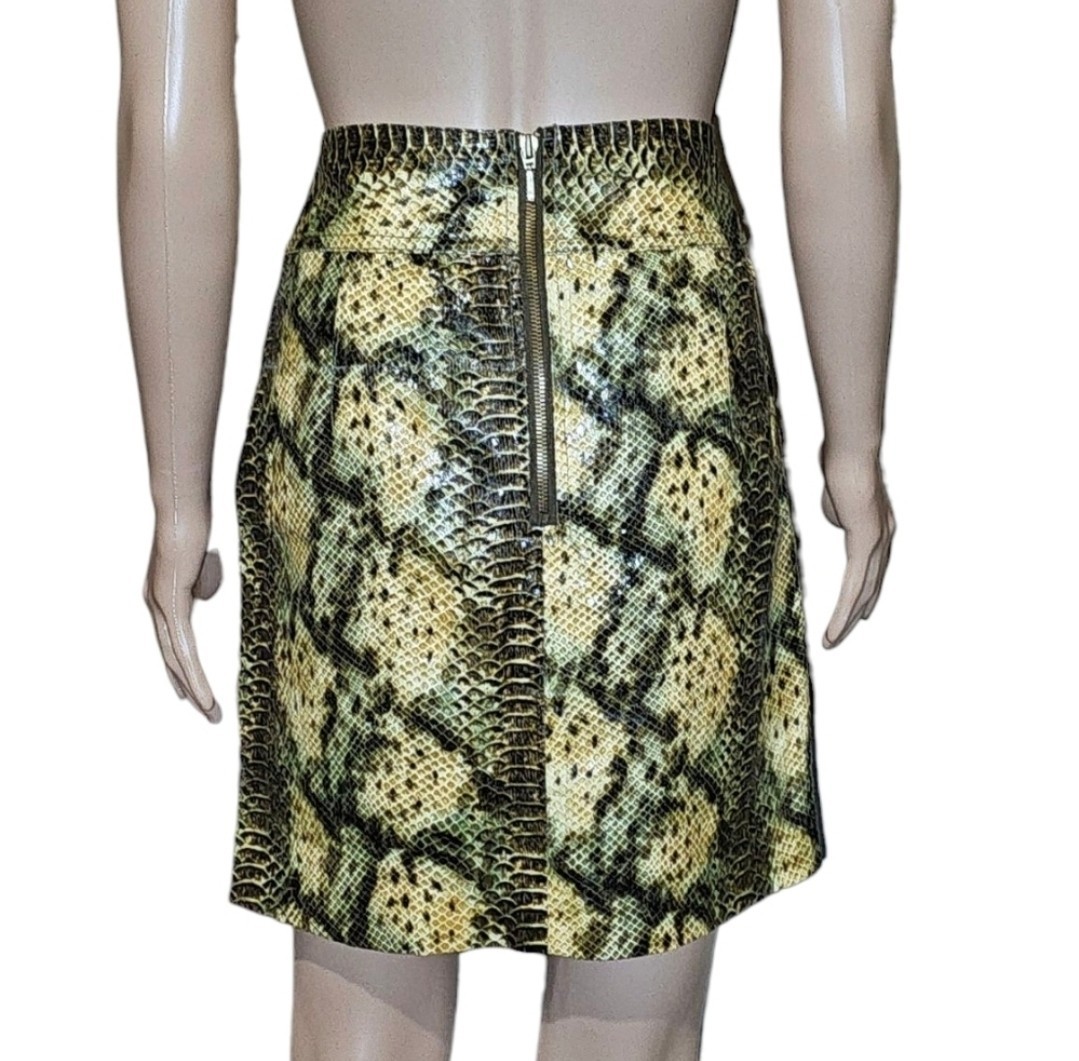 Express Python Print Skirt - Sz 8 - image 2