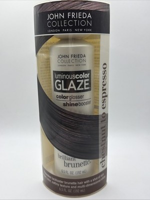 John Frieda Luminous Color Glaze Chestnut To Espresso 6.5 oz Shine Booster Gloss