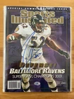 Autographed Ray Lewis SB XXXV Sports Illustrated -Authenticated w/DVD of signing
