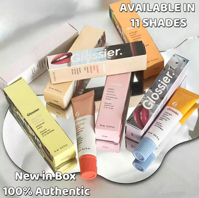NIB 100% Authentic Glossier Balm Dotcom Lip Balm and Skin Salve,11 colors,0.5 oz