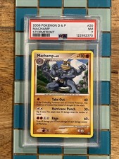 GRADED PSA 7 2008 Pokemon D & P Machamp Stormfront #20 on eBay