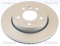 2X Triscan Bremsscheibe Hinterachse U.A. FüR Man, VW
