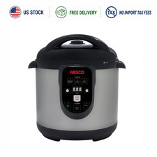 NESCO 9.5 Qt Electric Pressure Canner Digital Pressure Cooker Canning Pot Meat