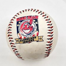 Fotoball 1996 Cleveland Indians Back to Back AL Central Division Champs Baseball