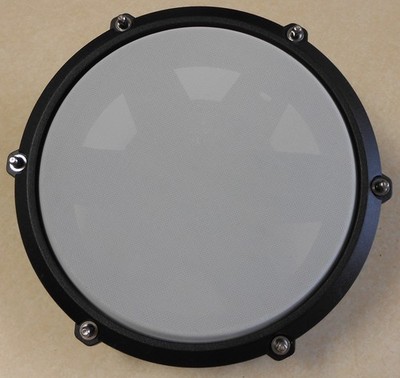 Alesis Drums Nitro Max Electronic Black Shell White Mesh 8'' Single Zone Tom Pad
