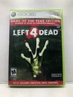 Left 4 Dead -- Game of the Year Edition (Xbox 360, 2009) Complete Tested Working