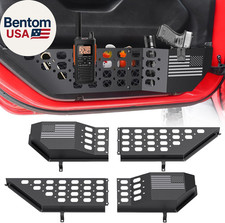 Metal Front Door Pocket Storage Box for Jeep Wrangler JL JLU 4XE 2018-2025  Gla