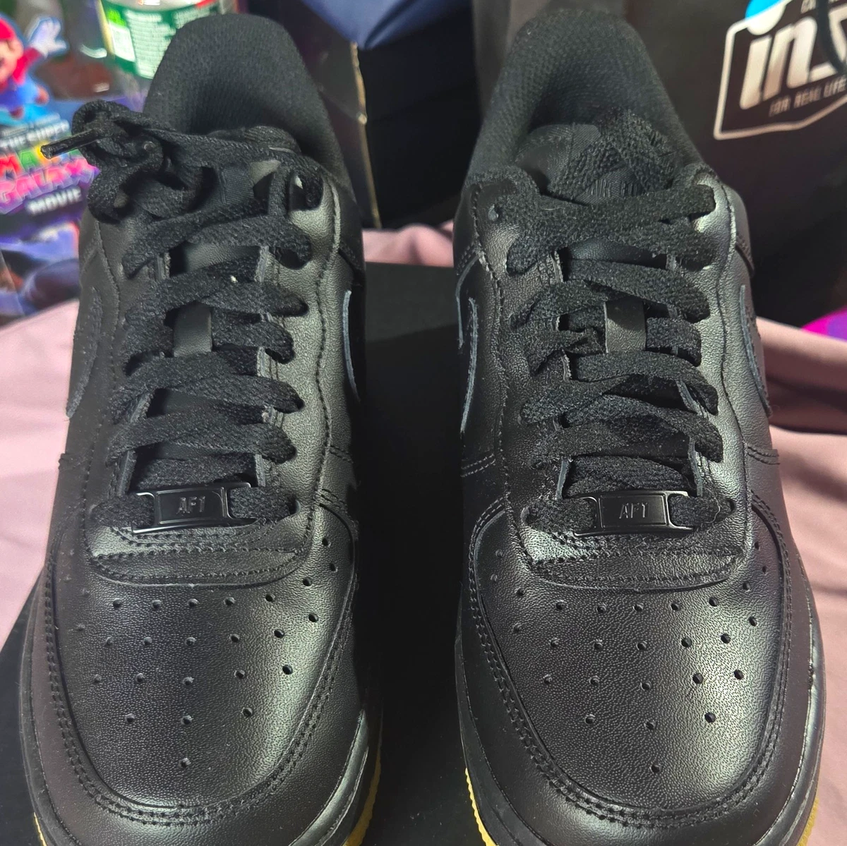 Nike Air Force 1 Black Gum for Sale - Authenticity Guaranteed - eBay